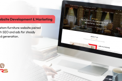 Modern Web & Marketing For Furniture Brand